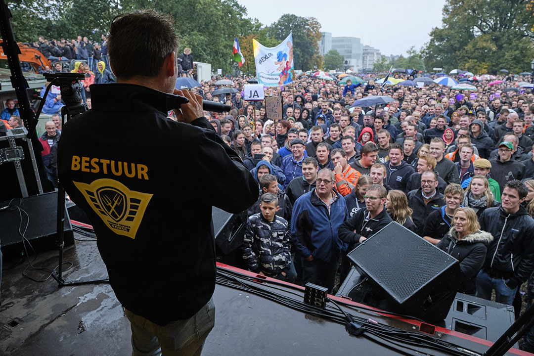 Boerenprotest op 16 oktober 2019 in Den Haag. - Foto: Roel Dijkstra
