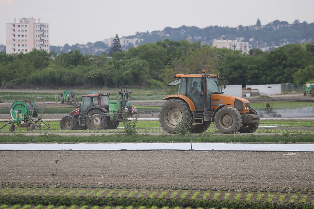 Franse boeren druk op het land. Foto: ANP