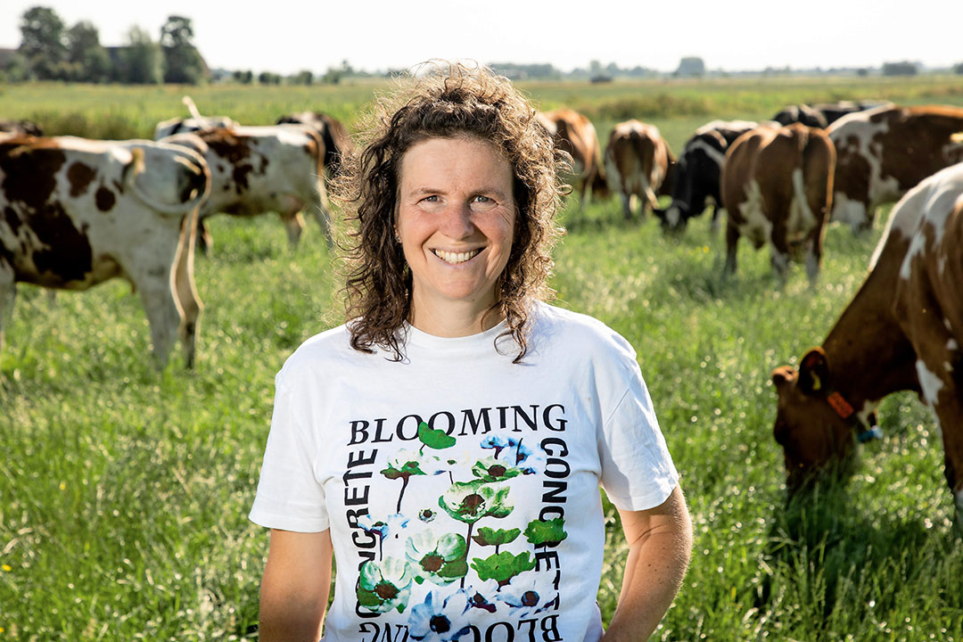 Monique van der Laan: “Vrijwel alles wat we doen, staat in het teken van het herstel van de balans in ons landbouwsysteem.” Foto: Herbert Wiggerman