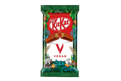 Nestlé komt met een vegan-variant van de chocoladereep KitKat. - Foto: Nestlé