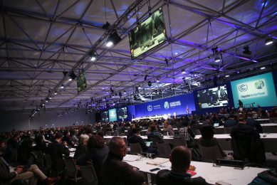De Klimaatconferentie van Glasgow 2021 was een conferentie van de Verenigde Naties over klimaatverandering. - Foto: UNclimatechange