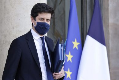 De Franse minister van Landbouw Julien Denormandie. - Foto: AFP