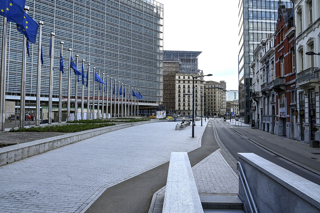 Het Berlaymont-gebouw van de Europese Commissie in Brussel. - Foto: EC/Riccardo Pareggiani