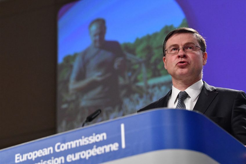 EU-commissaris Valdis Dombrovski - Foto: ANP