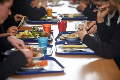 Britse cateringbedrijven waarschuwen dat ze door de voortdurend stijgende kosten binnenkort mogelijk geen school-lunches meer kunnen leveren. - Foto: Ben Birchall