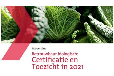 Cover jaarverslag 2021 van Skal Biocontrole. - Afbeelding: Skal