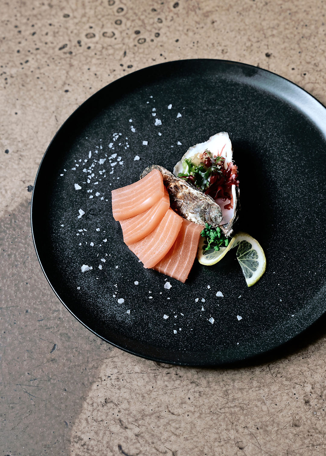 Gekweekte sashimi. - Foto: Bluu Seafood