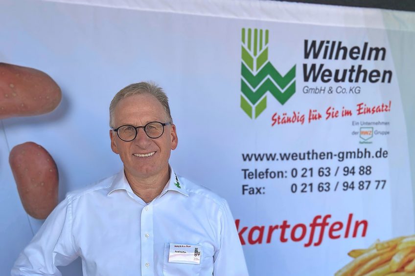 Ferdi Buffen, directeur van aardappelhandelshuis Weuthen. - Foto: Annet Smale