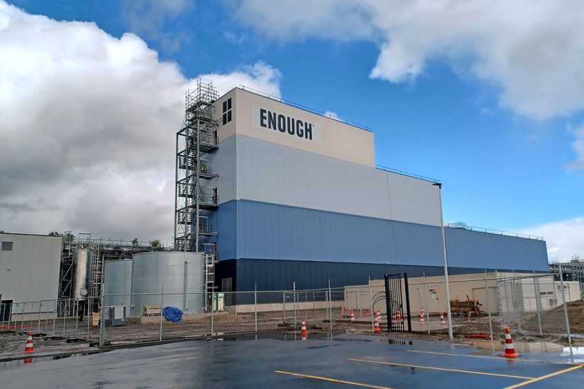 De fabriek van Enough in Sas van Gent staat op het terrein van Cargill. De glucose die nodig is bij de productie van mycoproteïnen komt van Cargill. - Foto: Carolien Kloosterman