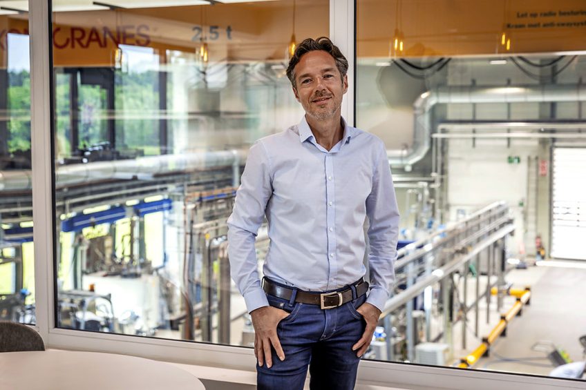 Marcel van der Vaart is Business Development Manager Plant Proteins en heeft de eiwitvisie en -strategie van Cosun (mede) ontworpen. - Foto: Roel Dijkstra Fotografie/Dennis Wisse