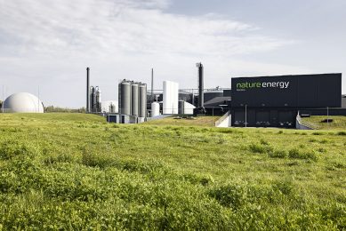 De fabriek van Nature Energy in Esbjerg, met de naam Kroskro. - Foto: Niels Hougaard