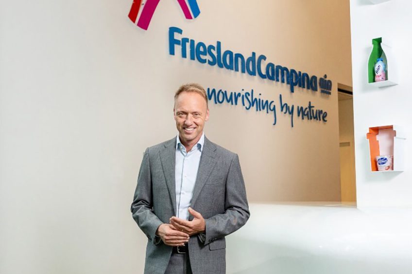 Hein Schumacher, CEO FrieslandCampina, - Foto: Herbert Wiggerman