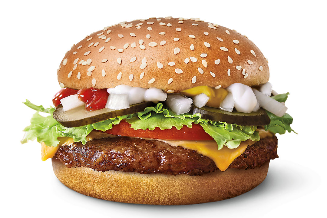 Om mensen te stimuleren om eens een keer een dag geen vlees te eten heeft McDonald's onder meer de McPlant geïntroduceerd. - Foto: McDonald's